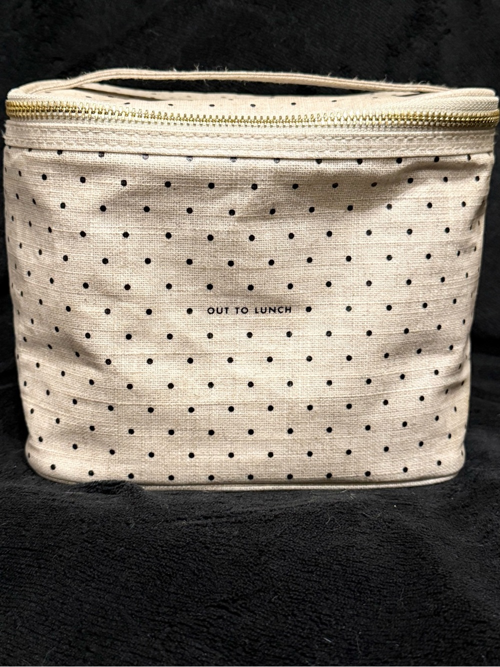 Kate Spade Cream Polka Dot Insulated Lunch Tote Bundle 🤩❤️🤩 - Picture 5 of 17